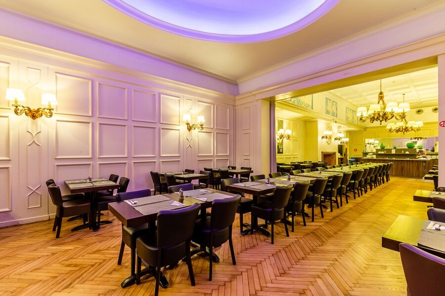 호텔 르 샤틀랭 브뤼셀 외부 사진 The restaurant